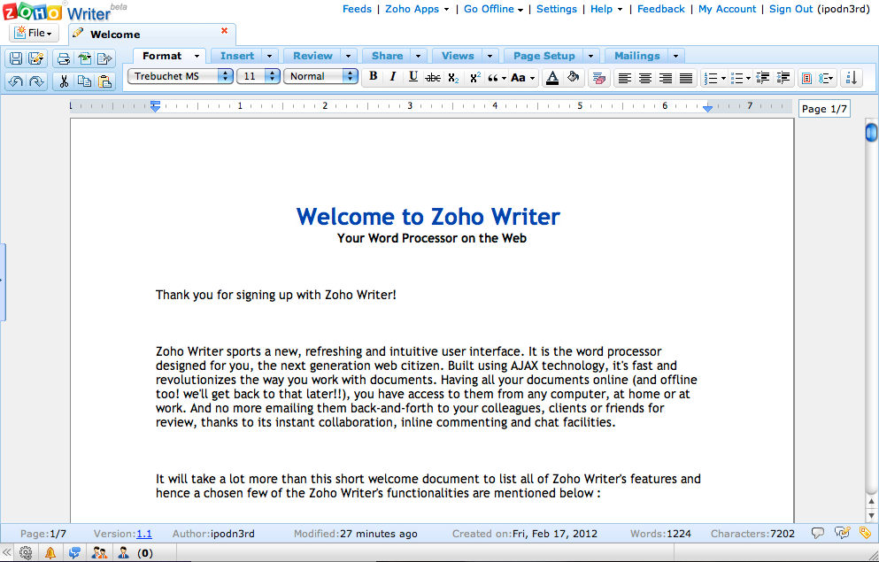 technical writer zoho